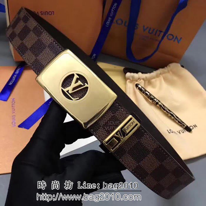 路易威登LV Louis Vuitton 原廠高端男士皮帶 LHG1075